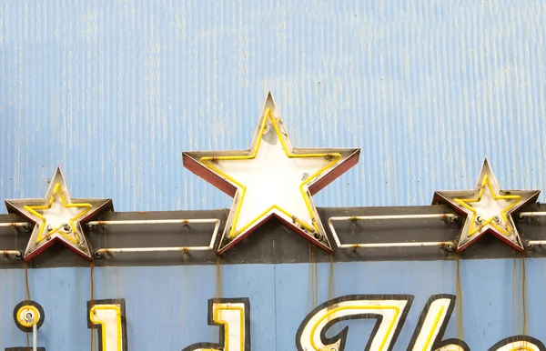 Značka hvězda — Stock fotografie