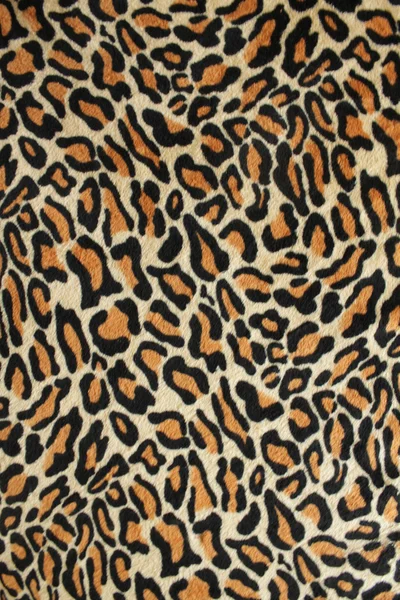 Leopard ut tyg textur — Stockfoto