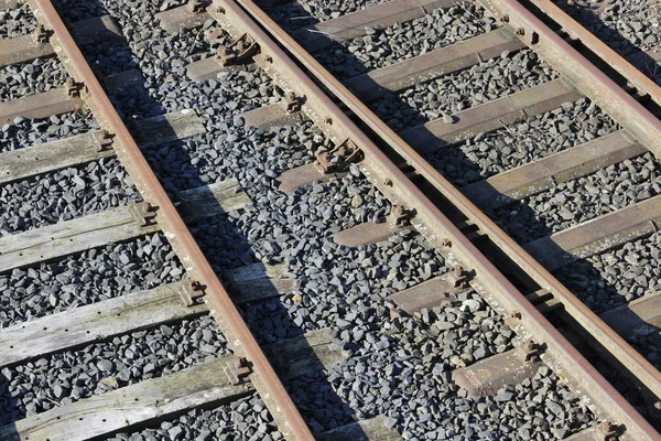 stock image Railroad tracks