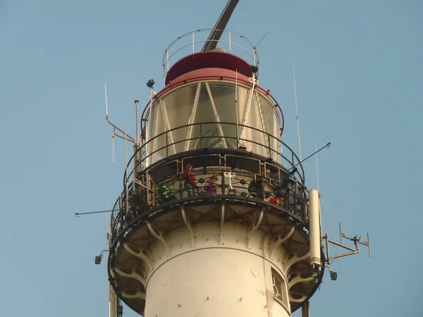 Ameland 荷兰的岛上灯塔 — 图库照片