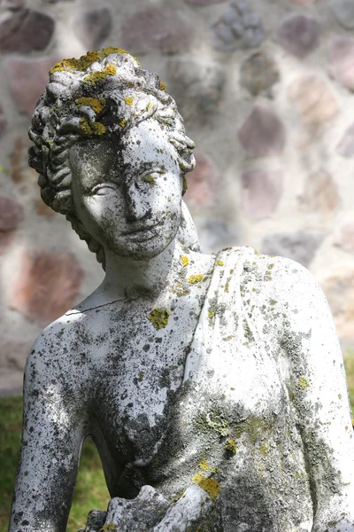 A beautiful statue in the garden — Stock Photo, Image