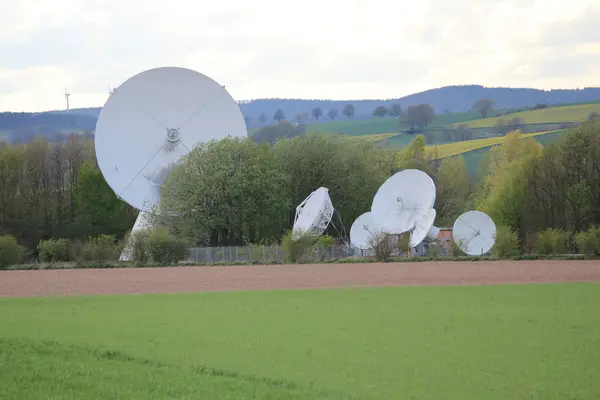 Satelitní systémy v Německu — Stock fotografie