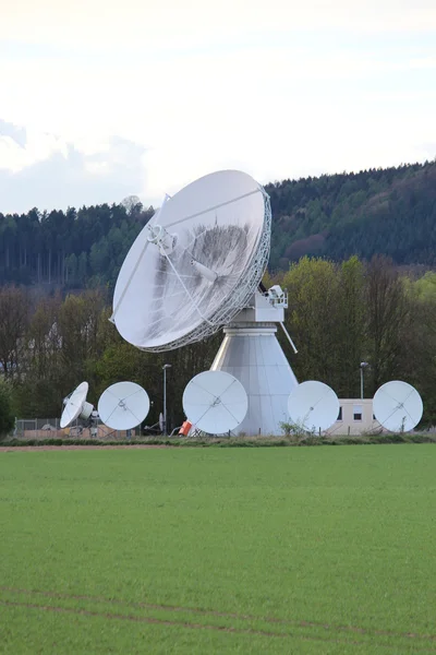 在德国的卫星系统 — 图库照片