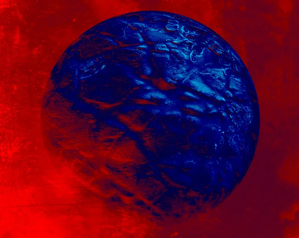 Wunderful 3D Picture mostra un pianeta — Foto Stock