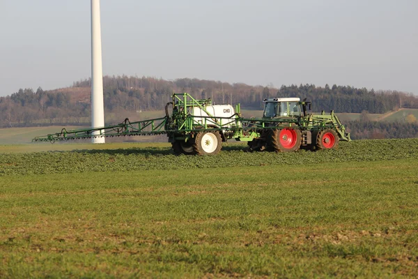 Sebuah ladang jagung petani di Jerman — Stok Foto