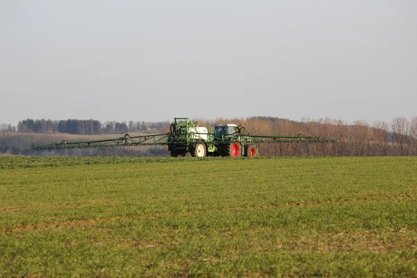 Un campo de maíz de agricultores en Alemania —  Fotos de Stock