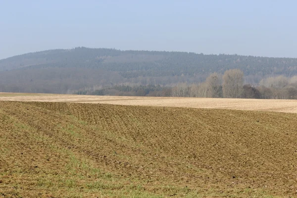 Un campo de agricultores en Alemania — Foto de Stock
