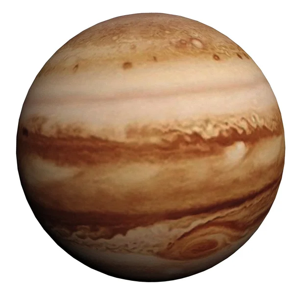 Ten ładny obrazek 3d pokazuje planety Jowisz Obrazek Stockowy