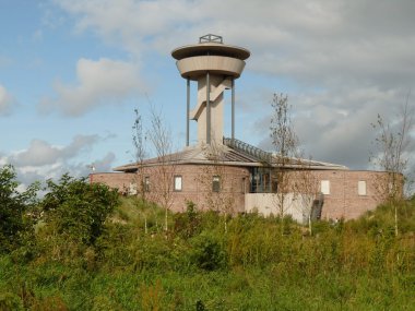 The museum in nes ameland holland clipart