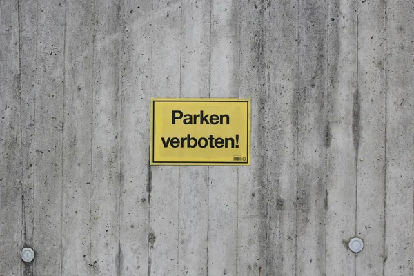 A nice no parking background — Stock Photo, Image