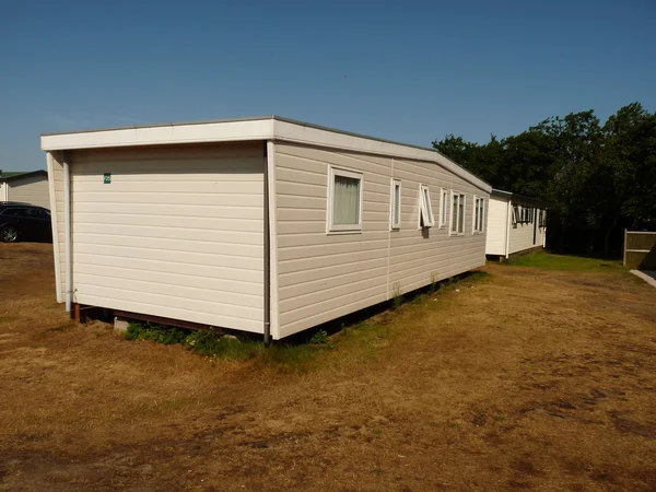 stock image A luxury caravan in holland