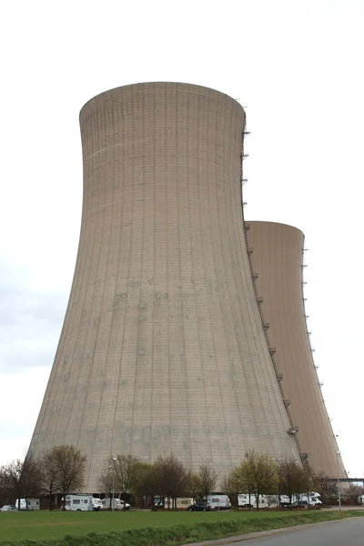 Elektrownia jądrowa w Niemczech — Zdjęcie stockowe