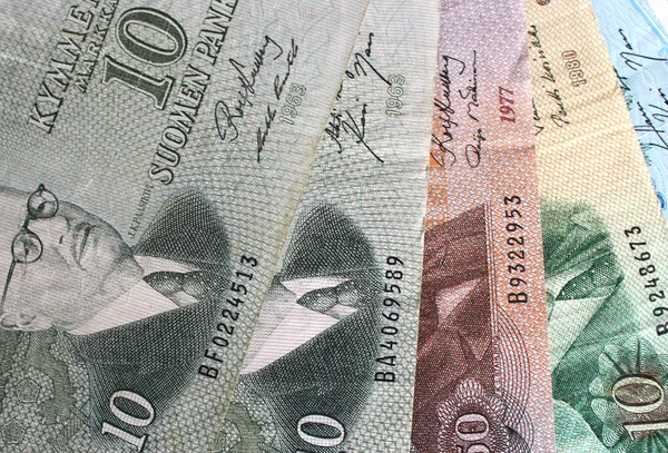 Banconote finlandesi — Foto Stock
