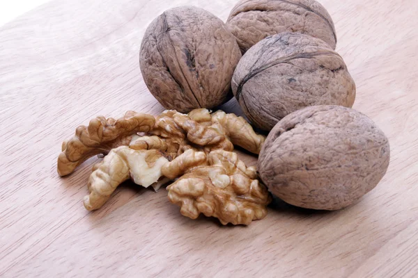Close-up of a walnut — Stock Photo, Image