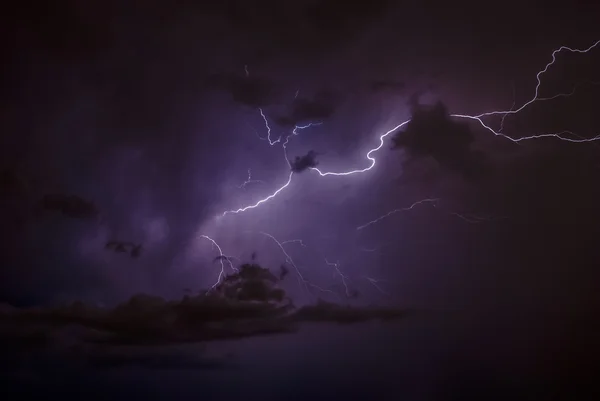 Cloudy Lightning — Stock Photo, Image