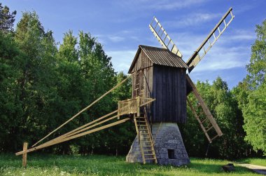 Old mill clipart