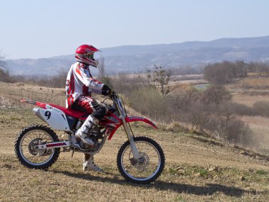 Honda CRF250 clipart