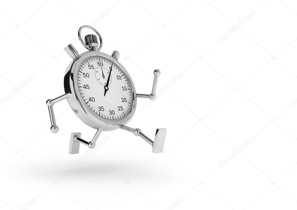Chronometer that runs