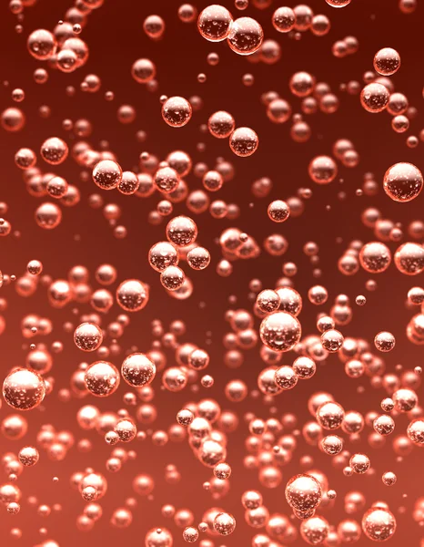 Cola bubbles — Stock Photo, Image