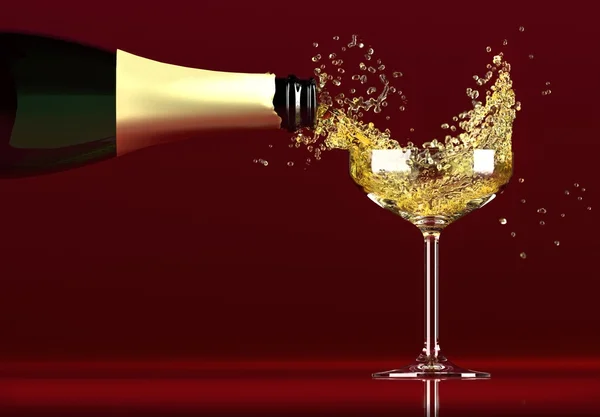 Šampaňské Stock Snímky