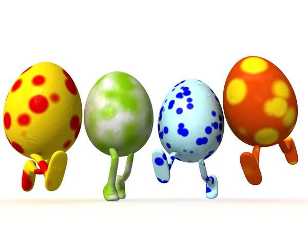 Velikonoční vajíčka. Stock Obrázky