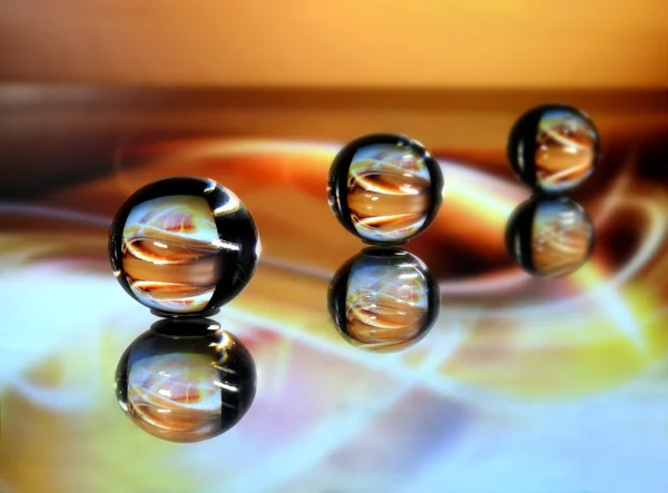 Balls of the hydrogel — Stock Photo, Image