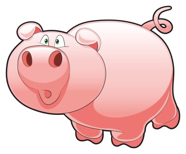 Baby Pig. clipart