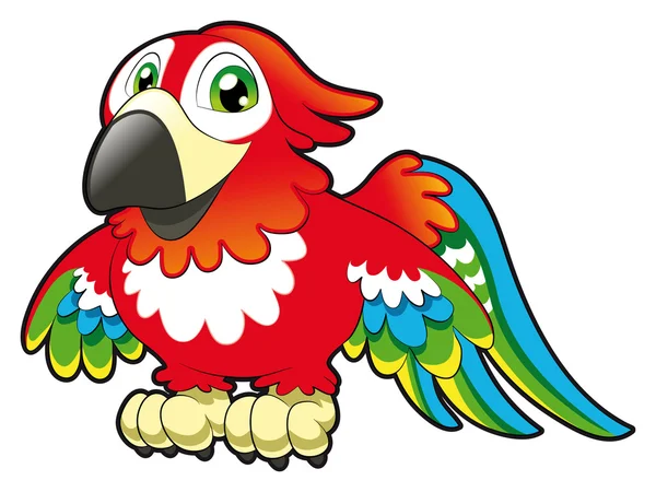 Baby parrot. — Stockvector