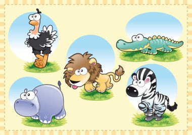 Animal Family clipart