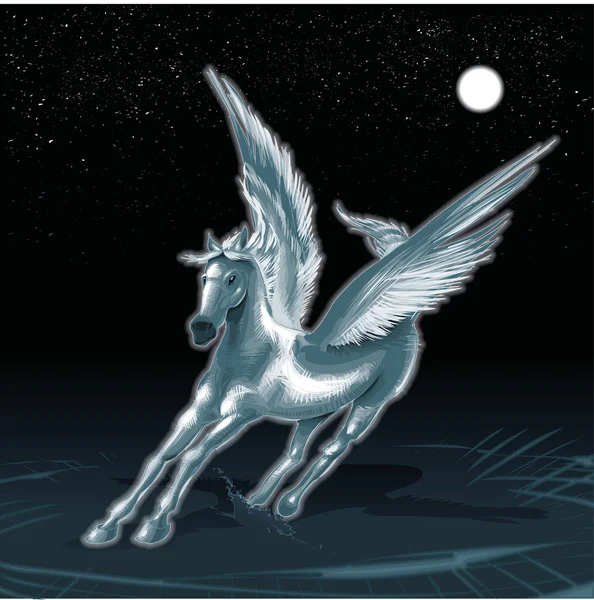 Pegasus - Stok Vektor