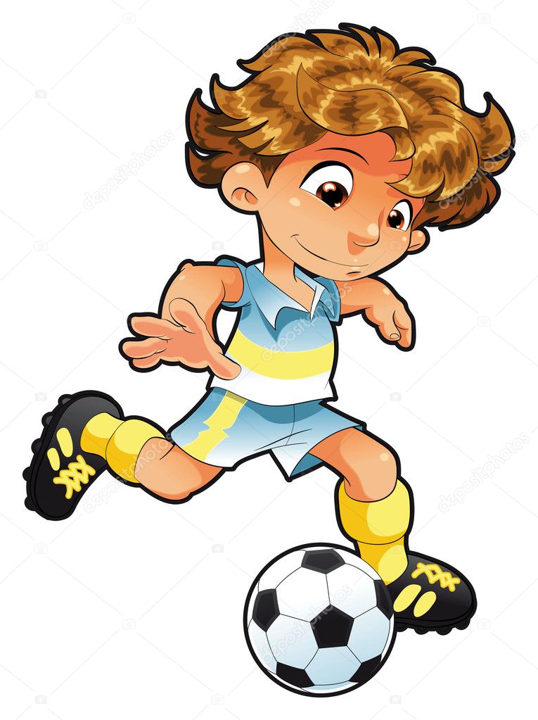 Baby Soccer Player