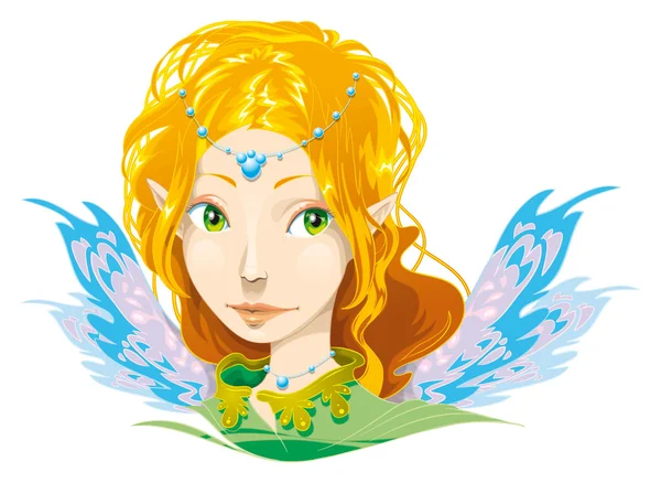 Fairy meisje — Stockvector