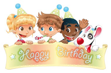 Happy Birthday clipart