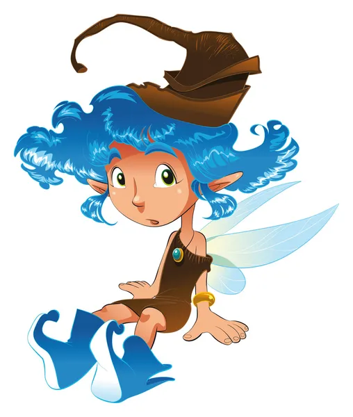 Fairy is zat — Stockvector
