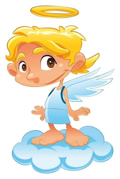Детский ангел . — стоковый вектор