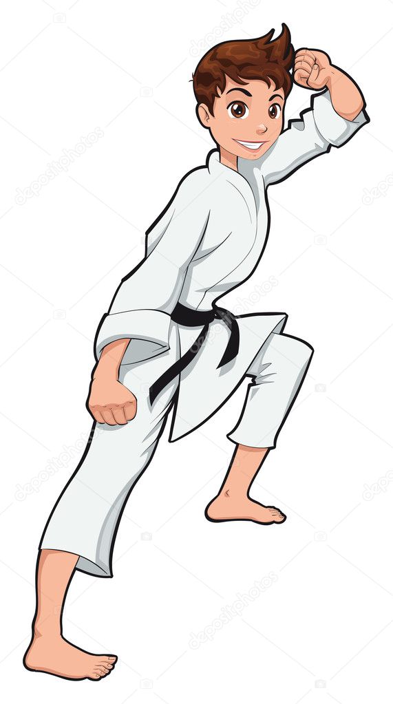 karate cartoon characters
