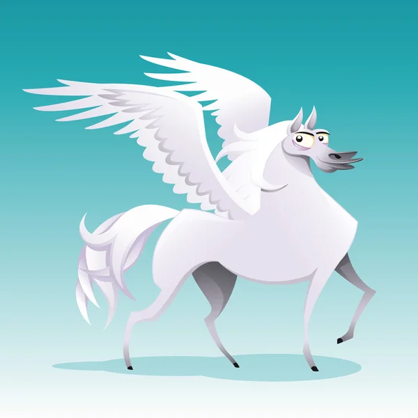 Pegasus. - Stok Vektor
