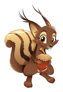 Squirrel clipart