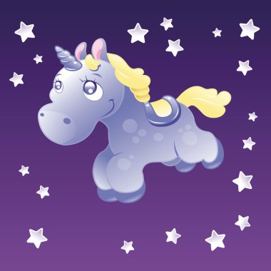 Gökyüzündeki küçük unicorn