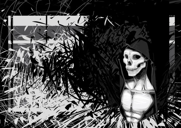 Темні скелет — стоковий вектор