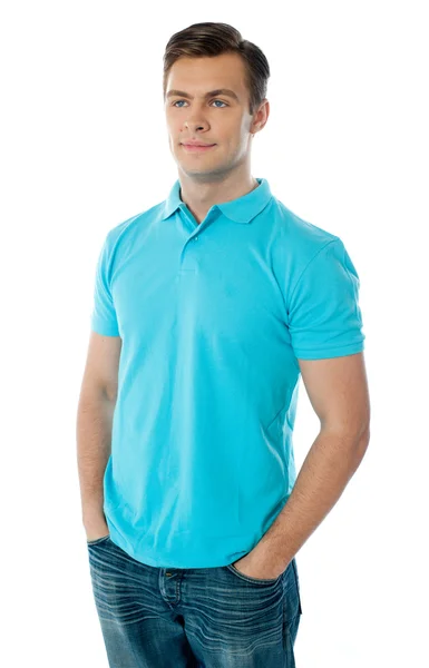 Portrait of a casual young man — Stock Photo, Image
