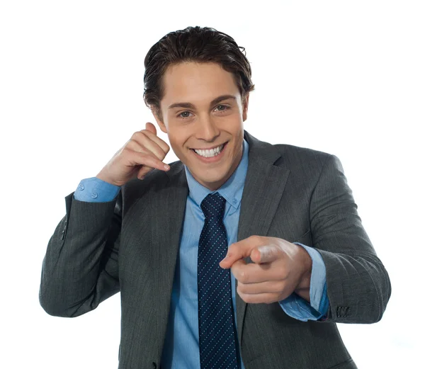 Hey, can I call you? — Stock Photo, Image
