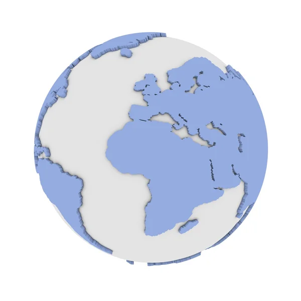 Terra Azul — Fotografia de Stock