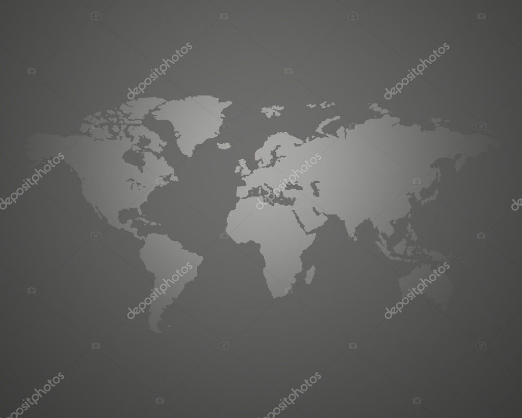 Gray background earth map Stock Photo by ©stymbox 10395775