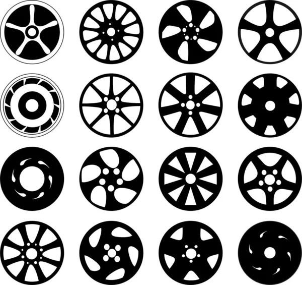 Диски колес — стоковый вектор
