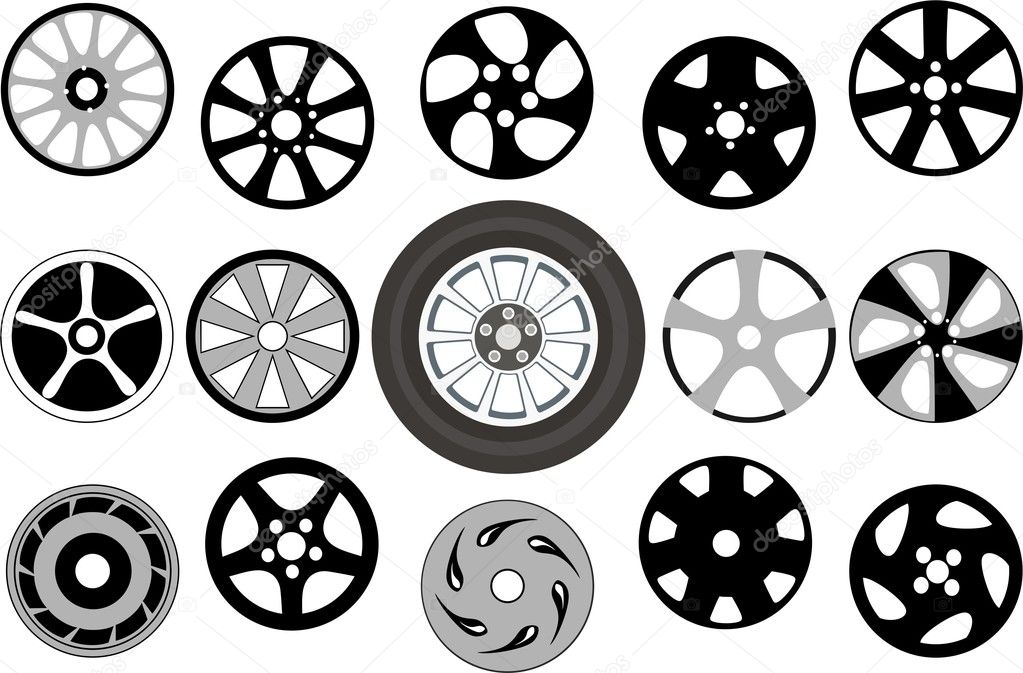 Wheel and wheel disks