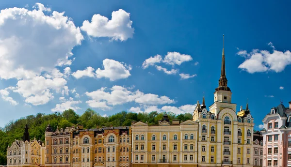 Panorama des altstadtkiev — Stockfoto