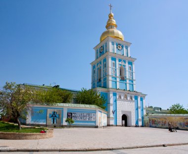 St Michaels cathedral in Kiev clipart