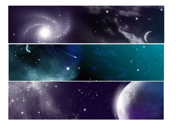 Universum-Banner — Stockfoto