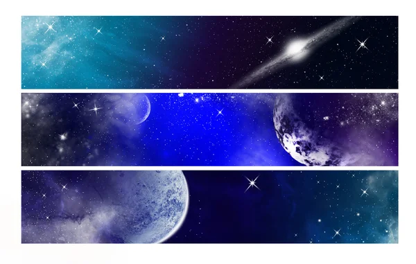 Universum banner — Stockfoto